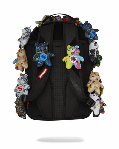 PACK OF BEARS REAL PLUSH BEARS RUNWAY PIECE BACKPACK - SUPER EXCLUSIVE | Sprayground sale