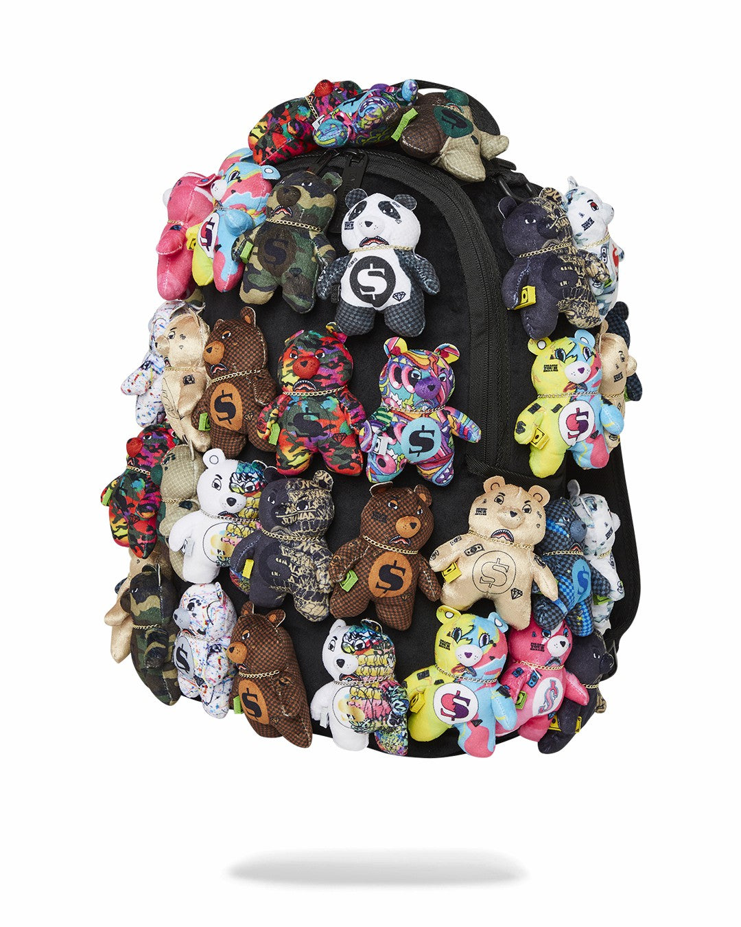 PACK OF BEARS REAL PLUSH BEARS RUNWAY PIECE BACKPACK - SUPER EXCLUSIVE | Sprayground sale