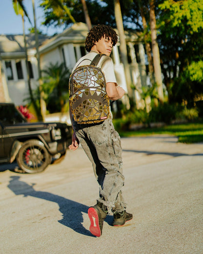 HAND MADE MIRROR SHARK BURST - SUPER EXCLUSIVE | Sprayground US