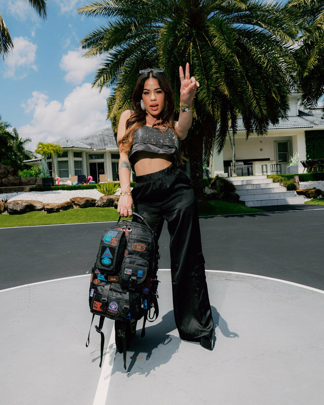 JAMES FIRST CLASS I GOT THESE STAMPS BACKPACK | Sprayground Near Me