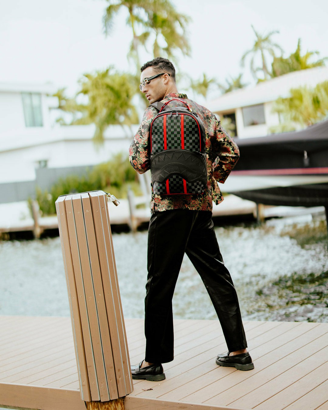 MONACO SHARK CLUB BACKPACK | Sprayground Clearance