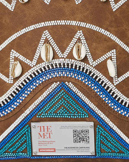 THE MET KUBA KINGDOM HEADDRESS BACKPACK | Sprayground sale