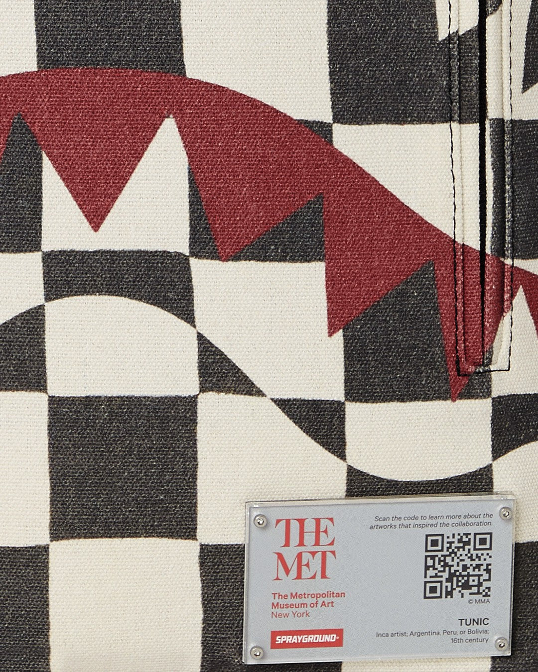 THE MET INCA CHECKERBOARD BACKPACK | Sprayground US