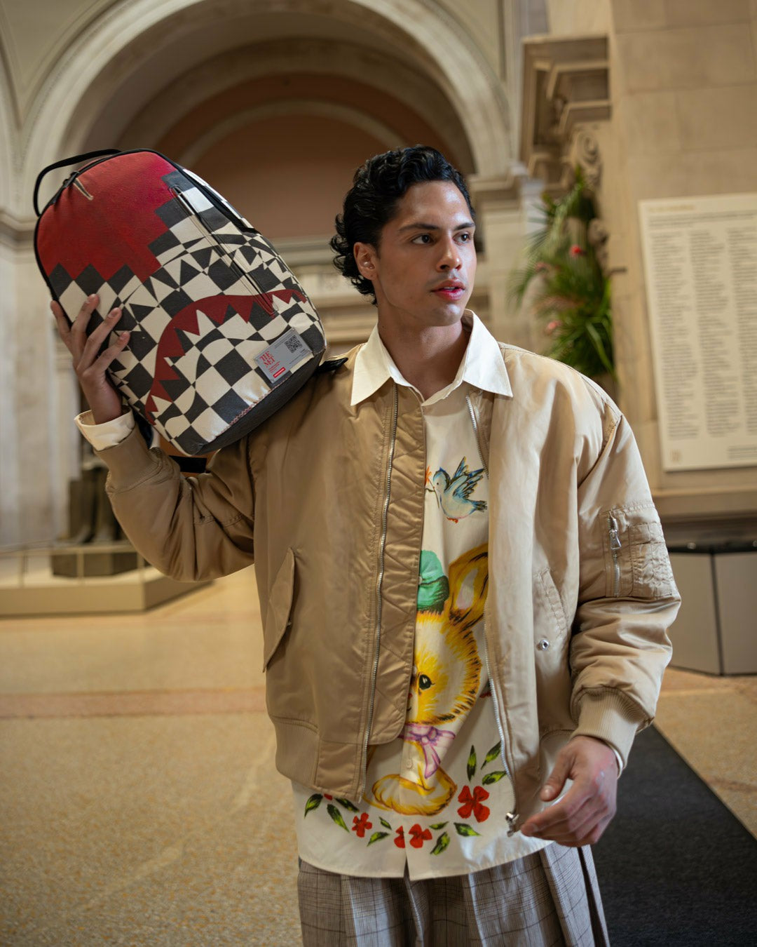 THE MET INCA CHECKERBOARD BACKPACK | Sprayground US