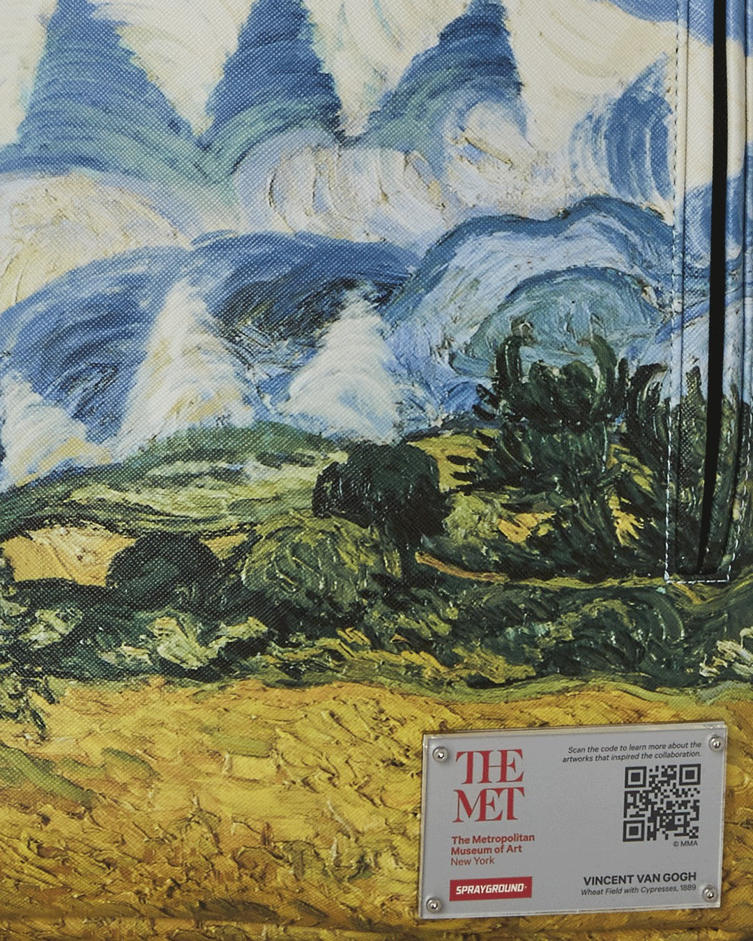 THE MET VAN GOGH WHEAT FIELD WITH CYPRESSES BACKPACK | Sprayground Discount