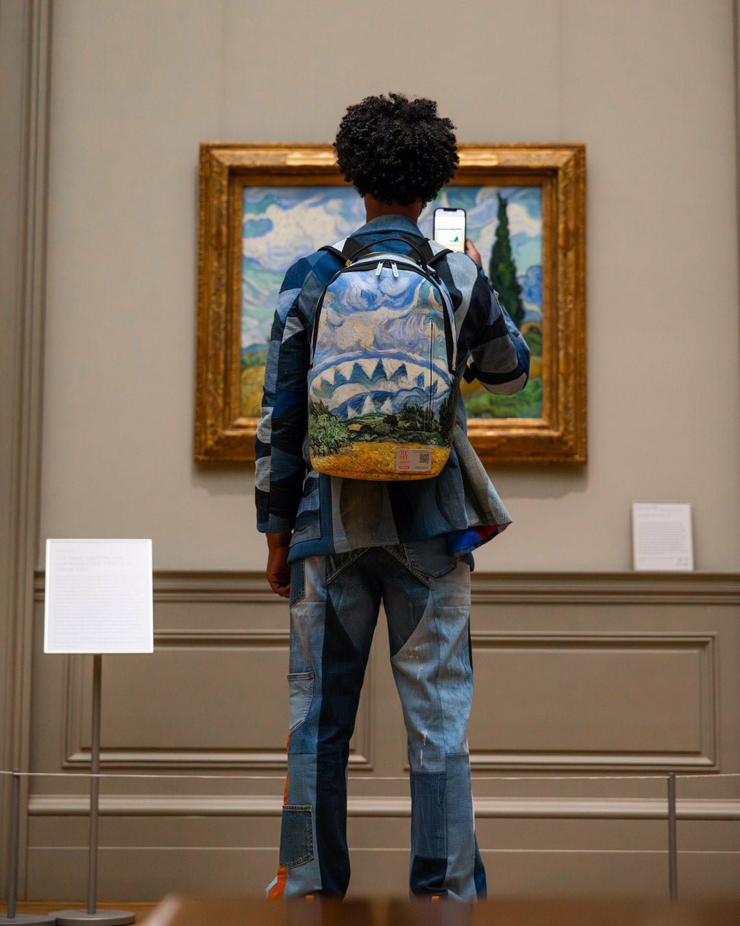 THE MET VAN GOGH WHEAT FIELD WITH CYPRESSES BACKPACK | Sprayground Discount