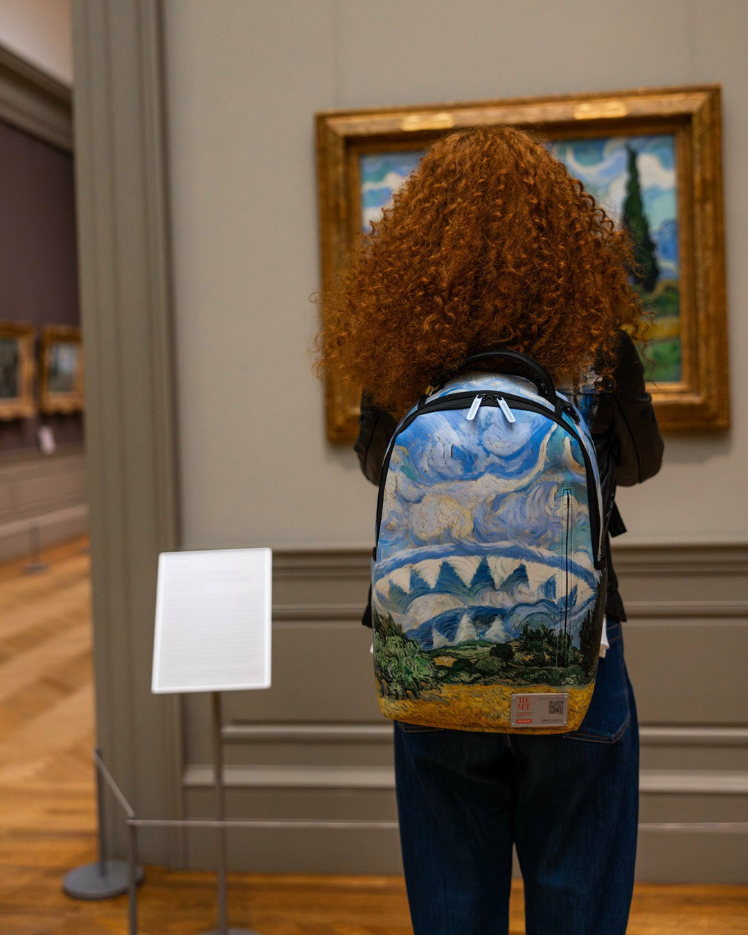 THE MET VAN GOGH WHEAT FIELD WITH CYPRESSES BACKPACK | Sprayground Discount