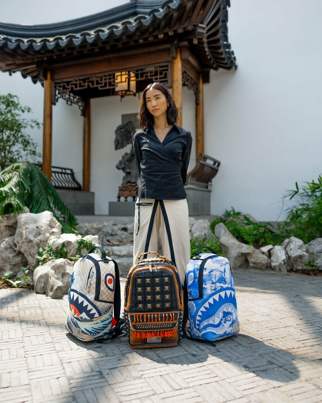 THE MET HOKUSAI GREAT WAVE BACKPACK | Sprayground sale
