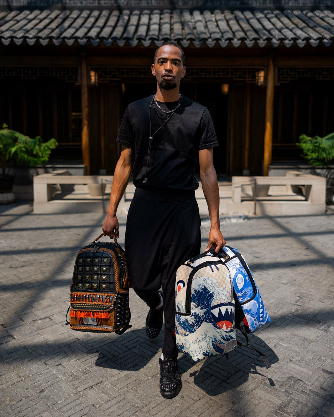 THE MET HOKUSAI GREAT WAVE BACKPACK | Sprayground sale