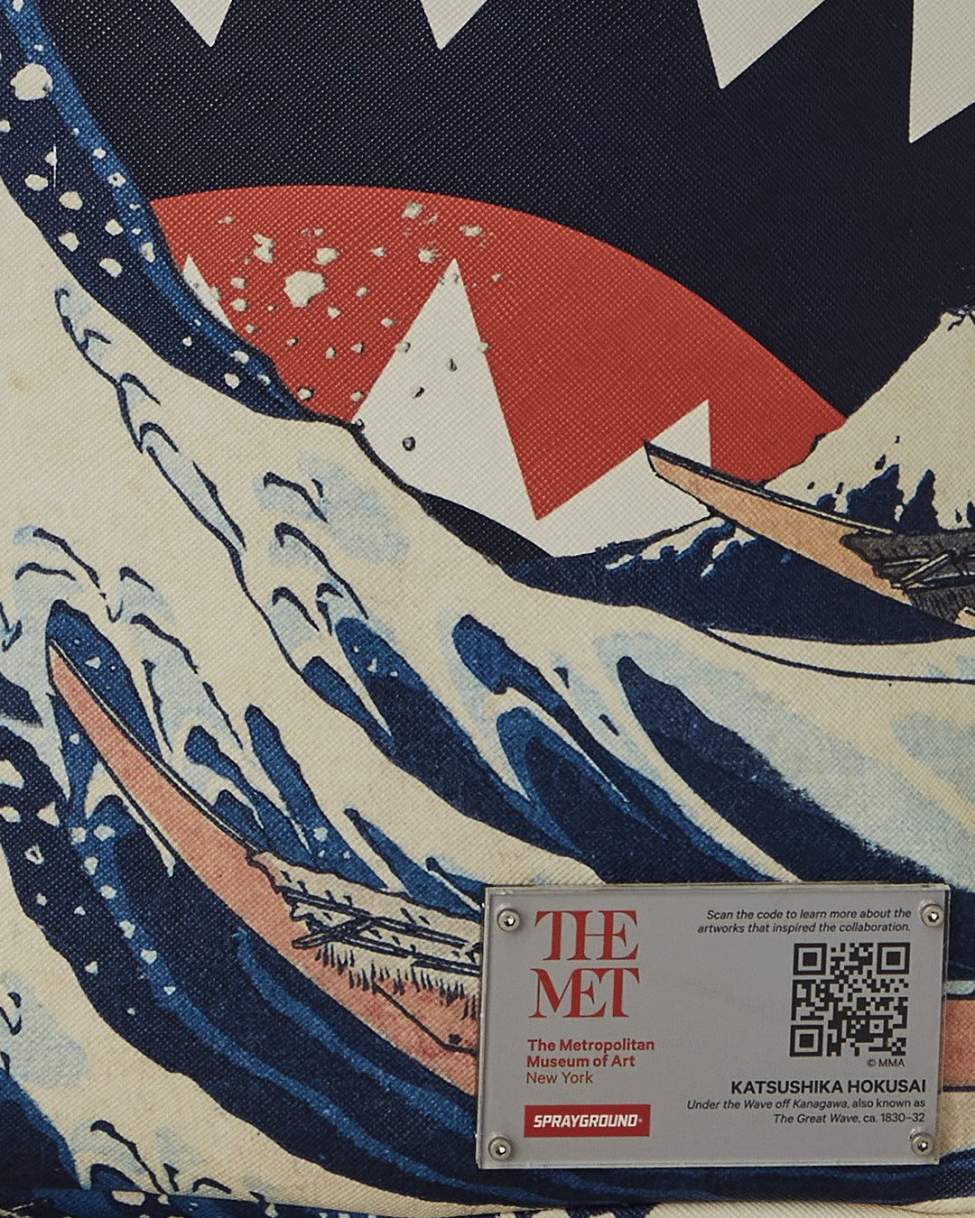 THE MET HOKUSAI GREAT WAVE BACKPACK | Sprayground sale