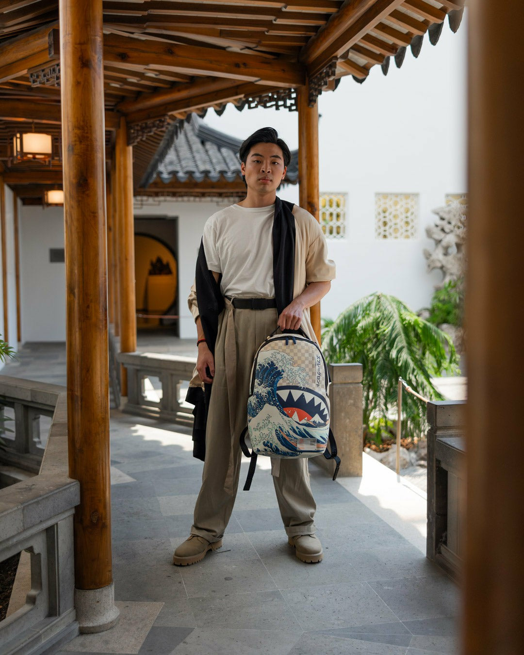 THE MET HOKUSAI GREAT WAVE BACKPACK | Sprayground sale