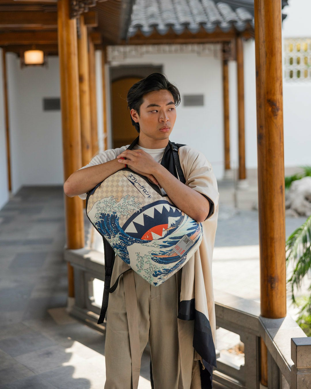 THE MET HOKUSAI GREAT WAVE BACKPACK | Sprayground sale