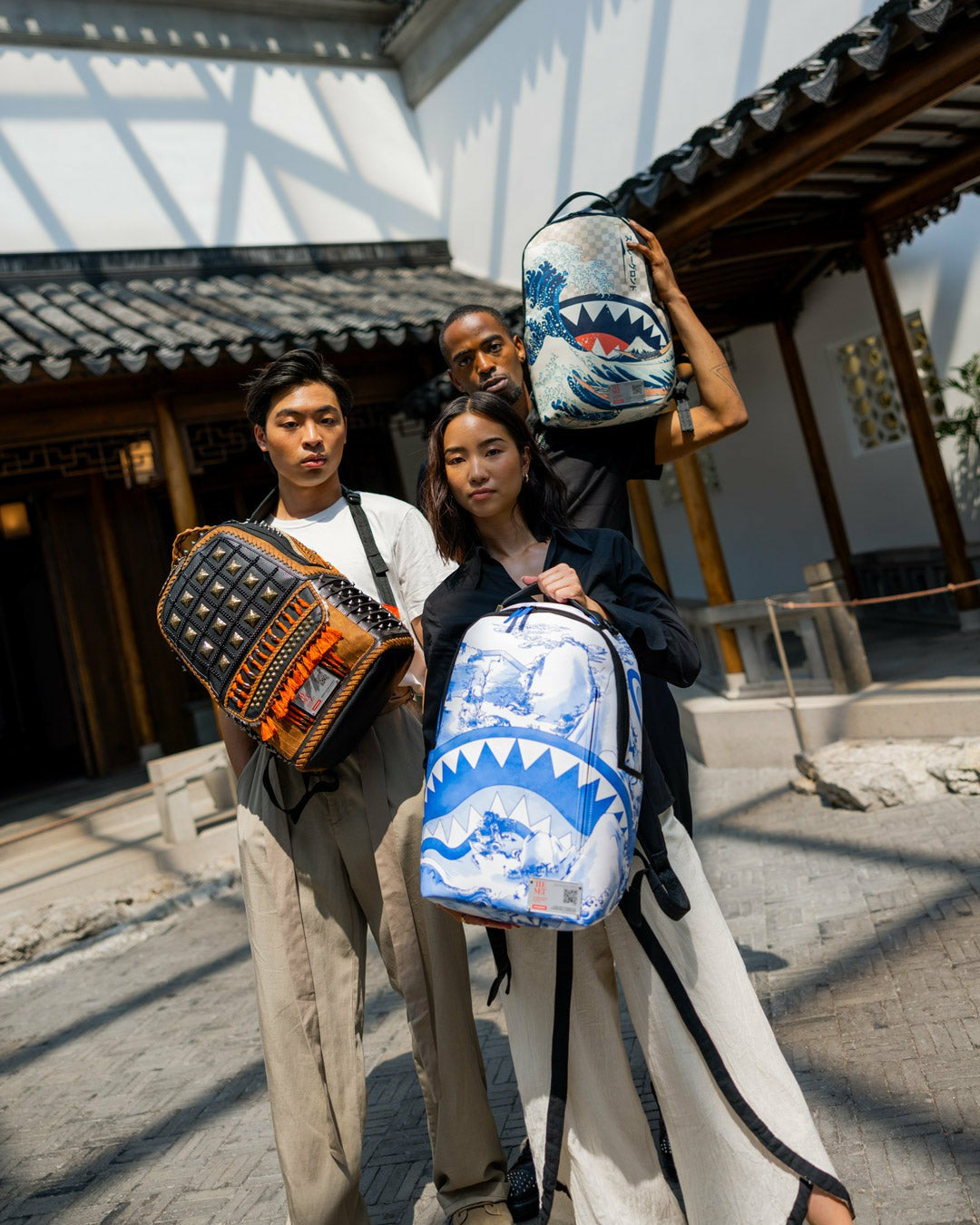 THE MET HOKUSAI GREAT WAVE BACKPACK | Sprayground sale